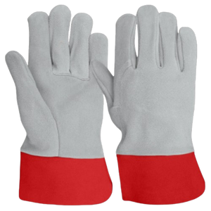 Guantes de Seguridad de Cuero Vacuno Reforzado de Primera Calidad para Construcción Industrial y Bomberos, Protección Cómoda para las Manos - Product Image 2