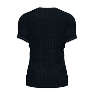 Camiseta de Fútbol de Manga Corta con Cuello Redondo Azul para Hombre, Ropa Deportiva de Poliéster que Absorbe la Humedad, Corte Regular, para Todas las Temporadas - Product Image 6