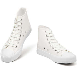 Zapatillas de Skateboarding Clásicas de Caña Alta para Primavera/Otoño, con Logotipo Personalizado, Zapatillas Deportivas de Lona, Zapatillas Casuales para Hombre, Precio de Fábrica al por Mayor - Product Image 5