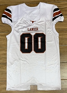 Maillot de football américain personnalisé de haute qualité, tissu en maille athlétique, fournisseur d'uniformes d'équipe, 100% polyester - Product Image 3