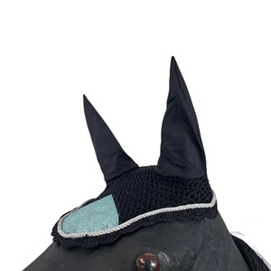Produits d'équitation de qualité supérieure au design unique, conception personnalisée avec étiquette privée, voile anti-mouches pour chevaux, fabriqué à la main, doux et respirant - Product Image 4