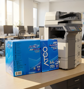 Papier copie Atco A4 blanc, poids 70g, fabriqué en Thaïlande - Product Image 4