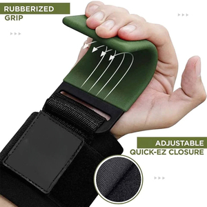 Best Heavy-Duty Weight Lifting Strap <b>Hooks</b> Gym Training High Quality Durable Cotton <b>Plastic</b> Polyester Eco-Friendly Anti-Slip - Product Image 4