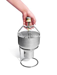 Dispensador Profesional de Panqueques, Herramientas para Hornear y Repostería con Soporte, Disponible en Aluminio y Acero Inoxidable - Product Image 5