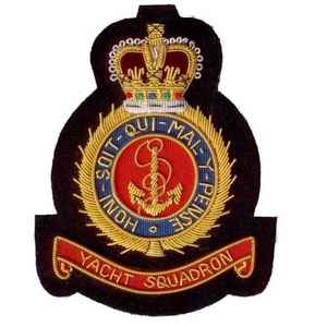 Badge de luxe pour yacht, broderie artisanale en fil d'or, patch logo personnalisé, effet 3D en relief, résistant à l'eau - Product Image 2