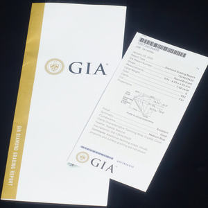 จี้เพชรทรงลูกแพร์เพาะเลี้ยงในห้องปฏิบัติการ ได้รับการรับรองจาก IGI  ตัวเรือนทองคำ โรสโกลด์ ไวท์โกลด์ หรือเงิน สี D-E-F ความใส VVS-VS พร้อมสายสร้อย - Product Image 6