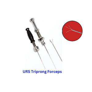 Pinzas Triprong URS, Instrumento Quirúrgico Manual para Cirugía Urológica, Certificado CE Clase II - Product Image 1