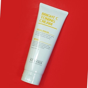 Loción coreana K-Beauty Selbaisel Bright C Toning Cream Hecho en Corea 250ml cuidado facial iluminador de la piel - Product Image 5