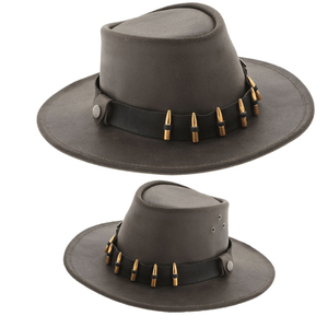 Chapeau de cowboy en cuir réglable de qualité supérieure, unisexe, respirant, écologique, léger, pour l'hiver, l'équitation, les voyages - Product Image 3