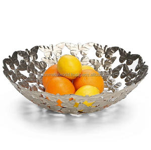 Serveur de fruits en métal en forme de feuille dorée, pour décor et cadeaux, pour collectionneurs de salle à manger modernes, accessoires, bols à fruits - Product Image 3