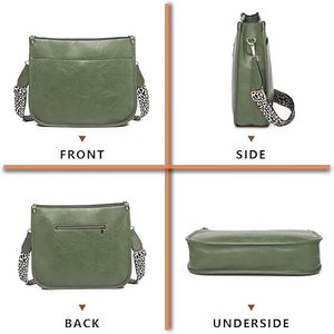 Women Handle Shoulder <b>Handbag</b> <b>Medium</b> Synthetic Leather for Daily Shopping - Product Image 4
