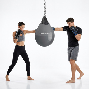 Sac de frappe professionnel Cosh Sports résistant aux déchirures, sac de frappe Hydro-Strike pour l'entraînement de boxe, MMA et Muay Thai - Product Image 1