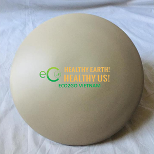 Eco-Friendly Bamboo <b>Plates</b> Set with Fruit Dishes Tray Spoon-Disposable Eco2Go - Product Image 2