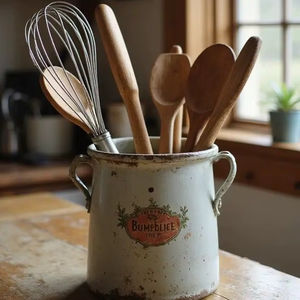 Premium Quality Metal Cutlery Holder For High End <b>Kitchen</b> <b>Accessories</b> Featuring Strong Build And Smooth Finish - Product Image 1