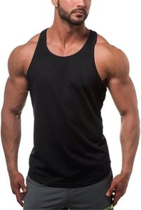 Débardeur de sport pour homme à séchage rapide, idéal pour la course et les activités sportives, débardeur côtelé premium léger, style été - Product Image 4