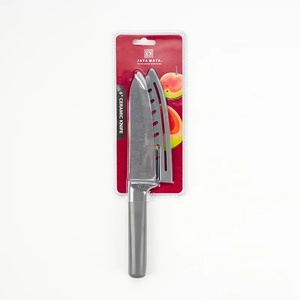 Couteau de cuisine en céramique noire JAYA MATA JM323, lame de 150 mm (6 pouces) tranchante, manche en ABS avec étui, pour la vente en gros d'articles de cuisine - Product Image 6