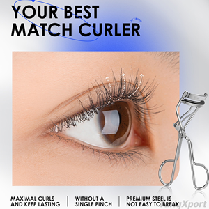 Kit de recourbe-cils miniatures jetables professionnels en acier inoxydable, logo personnalisé, utilisation en salon, emballage personnalisé (pas d'assemblage requis) - Product Image 2