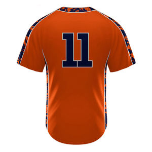 Maillot de baseball pour homme de haute qualité, prix de gros, personnalisable, en polyester, antibactérien, col en V, poches, respirant, séchage rapide - Product Image 2