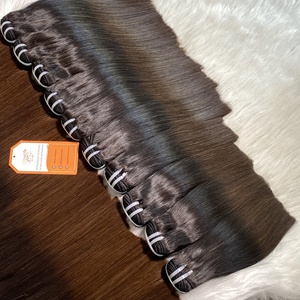 ผมตรงกระดูกเรียบเนียนสวยงามผมต่อแบบชาวเวียดนามสีที่กำหนดเองได้ - Product Image 6