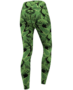 Leggings de yoga personnalisés grande taille décontractés d'été sans couture antibactériens en polyester/nylon tricoté taille mi-haute respirants - Product Image 4