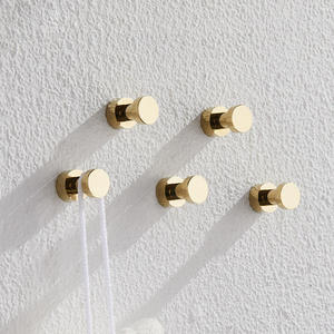 Hot Sale Heavy Duty Metal Brass Hooks for Wall Mounting <b>Clothes</b> Hanging Kitchen Storage Bathroom Accessories & Home Organization - Product Image 4