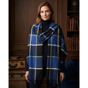 Designer Collection Women's Merino Wool & Silk Multi-color <b>Floral</b> <b>Box</b> Design Lightweight Stoles - Product Image 6