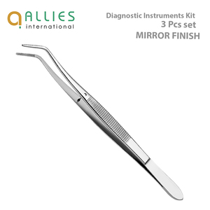 Kit de Exploración Dental, Juego de Instrumentos de Acero Inoxidable Dorado, Alta Calidad, Duradero, Fácil de Limpiar, Uso Profesional - Product Image 5