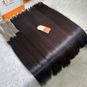 Premium Quality Bone Straight Weft <b>Hair</b> Bundles No Tangle Double Machine Weft Ready to Ship Worldwide - Product Image 5