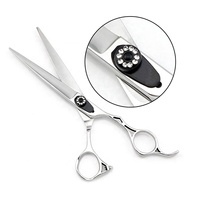 Ciseaux de coiffeur à main gauche de haute qualité | Ciseaux de barbier Salon | Équipement de barbier Kit de barbier sac de barbier avec votre propre marque