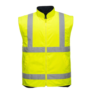 Uniforme de Seguridad Vial Reflectante Fluorescente de Alta Visibilidad Personalizado, Impermeable, de Poliéster, para Trabajo Nocturno, Profesional - Product Image 6
