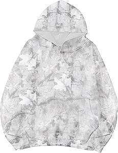 Precio al por Mayor, Logotipo Personalizado, Sudadera Informal Digital de Algodón 100%, Sudadera de Otoño para Hombre, Talla Grande, Color Sólido, Alta Calidad, Transpirable - Product Image 4