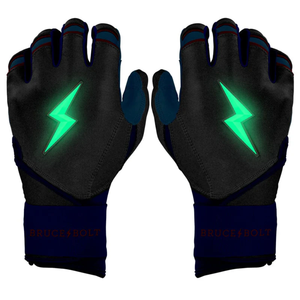 Guantes de Bateo de Béisbol Profesionales Bruce Bolt en Promoción, Cuero Dividido de Primera Calidad, Antideslizantes, con Logotipo y Diseño Personalizados - Product Image 6