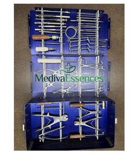 SERGLAB INDUSTRIES Kit chirurgical orthopédique vétérinaire manuel en acier inoxydable de haute qualité, instrument DCP à verrouillage pour petits fragments - Product Image 2