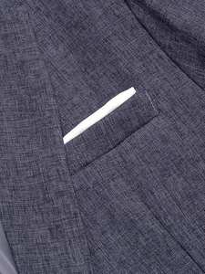 Blazers décontractés pour hommes de haute qualité, personnalisés, à simple boutonnage, style décontracté, OEM ODM, costume formel haut de gamme, grande taille - Product Image 6