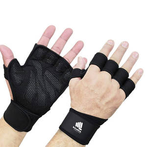 Gants de musculation en néoprène avec paume rembourrée pour une performance d'entraînement sécurisée - Product Image 1