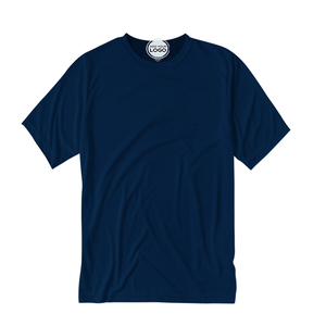 เสื้อยืดคอกลมแขนสั้นทรงวาฟเฟิลเนื้อผ้าทริบลน์น้ำหนักเบาสำหรับผู้ชายแฟชั่นลำลองแบบเรียบๆ สั่งทำได้ตามต้องการขายส่ง - Product Image 4