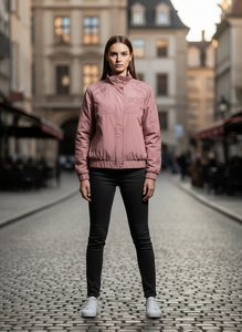 Best Selling Women's Crop Top <b>Jackets</b> Plus Size Full Sleeves <b>Zip</b> <b>up</b> Breathable Windbreaker Short Length Wholesale Fabric Supply - Product Image 5