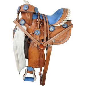 À VENDRE HARNASSE EN CUIR WESTERN SELLIER POUR CHEVAL POUR LA COURSE ET L'ÉQUESTRE EN TAILLES 14 15 16 17 18 85 $ CARTES DE CRÉDIT ACCEPTÉES - Product Image 1