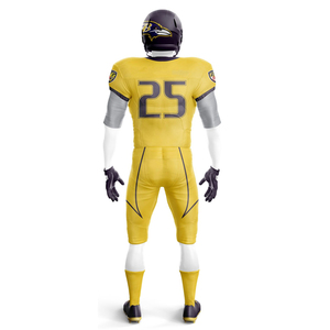 Nuevo Diseño de Uniforme de Fútbol Americano de Primera Calidad, Conjunto de Uniforme de Fútbol Americano Más Vendido, Transpirable y de Secado Rápido - Product Image 3