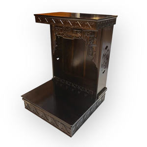 Altar para el Dios de la Riqueza y el Dios de la Tierra, hecho de madera de acacia - Chu Phuoc - Product Image 4