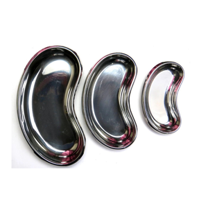 Ensemble de 3 plateaux rénaux de qualité supérieure 6"+8"+10" (Petit+Moyen+Grand) en acier inoxydable, instruments chirurgicaux manuels, approuvé CE - Product Image 2