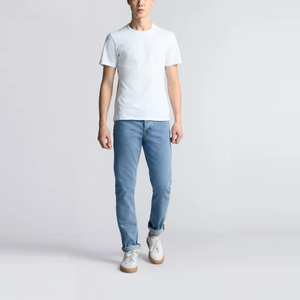 Pantalones Vaqueros Rectos de Cintura Media para Hombre, Diseño Personalizado, 100% Algodón, Transpirables, de Secado Rápido, Nuevos, Elegantes, Orientados a la Exportación - Product Image 5