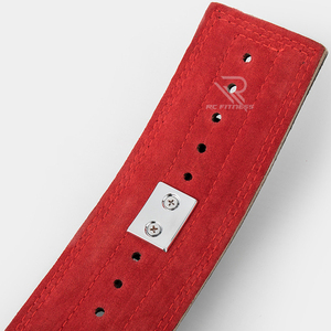 Ceinture de levage à levier premium en cuir de vachette, robuste et portable, pliable, pour fitness, soutien dorsal, squat et powerlifting - Product Image 5