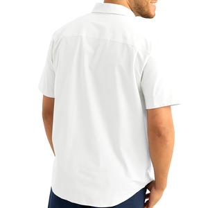 Camisetas de pesca estilo streetwear para hombre, con logo personalizado, tela de algodón y spandex, estilo casual. - Product Image 2