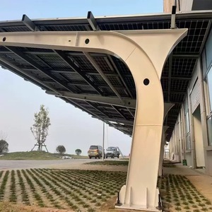 Terminal de Carga Solar para Vehículos Eléctricos con Estructura de Acero de Grado Industrial, 50 Paneles de 650W para Estacionamiento en Zona Libre - Product Image 4