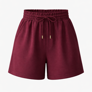Shorts Holgados de Cintura Alta Personalizados al por Mayor para Mujer - Calidad Premium, Fabricante Directo de Fábrica OEM - Product Image 1