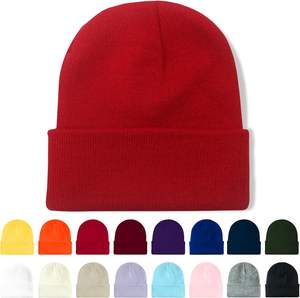 Custom Designer Beanies <b>Hats</b> Soft Acrylic Material Unisex Winter Beanies <b>Hats</b> Designer For Custom Branding Jacquard - Product Image 5