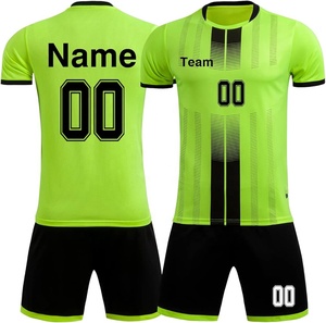 Wholesale High Quality Lightweight Anti-Bacterial Unisex Soccer Uniform Set Custom Logo Digital Print 100% <b>Polyester</b> Breathable - Product Image 6