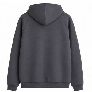 Sweat-shirt à capuche personnalisé avec impression graphique, veste unisexe surdimensionnée, streetwear - Product Image 2