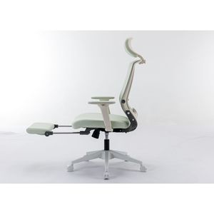 Sedia Ergonomica da Ufficio per Casa con Supporto Lombare Regolabile in Altezza, Poggiatesta e Braccioli Ribaltabili, Seduta di Alta Qualità - Product Image 6